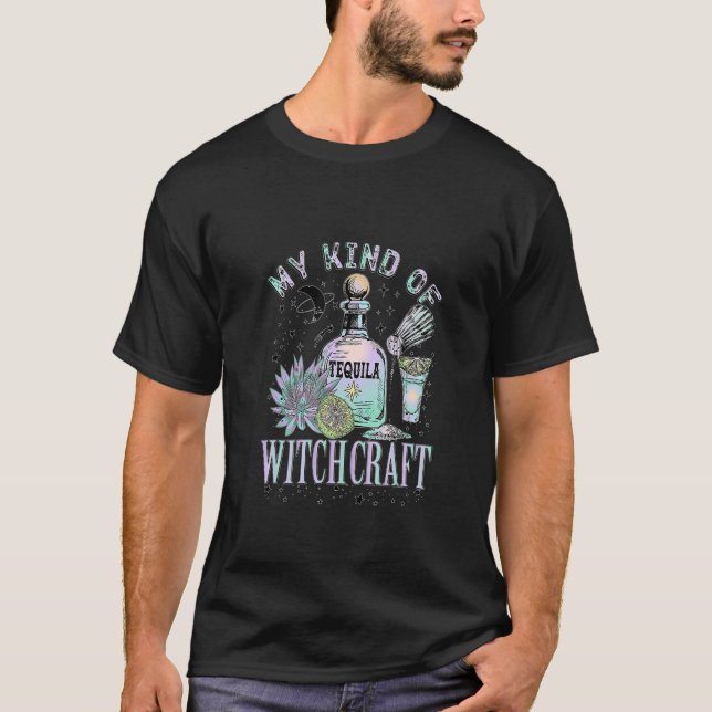 Min typ av Witchcraft Wicca Vin Witchy Witch T Shirt (Framsida)