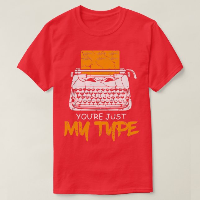 Min typ Flirty and Witty Gift T Shirt (Design framsida)