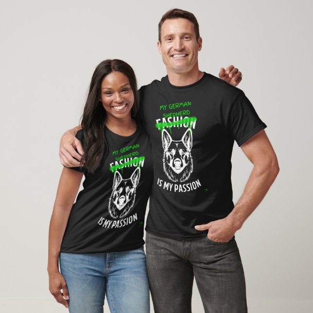 Min tyska herde är min passion: Hund älskare T Shirt (Unisex)
