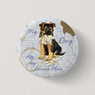 Min tyska shepherd Ate My Lesson Plan Knapp