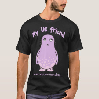 Min UC-vän med Elly den ulcerativa Colitis Char T Shirt