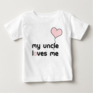 Min Uncle älskar mig lätt - den rosa Tee Shirt