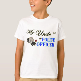 Min uncle är en polis t-shirt