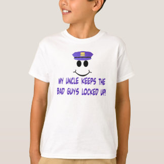 min uncle håller skurkarna låste upp t shirt
