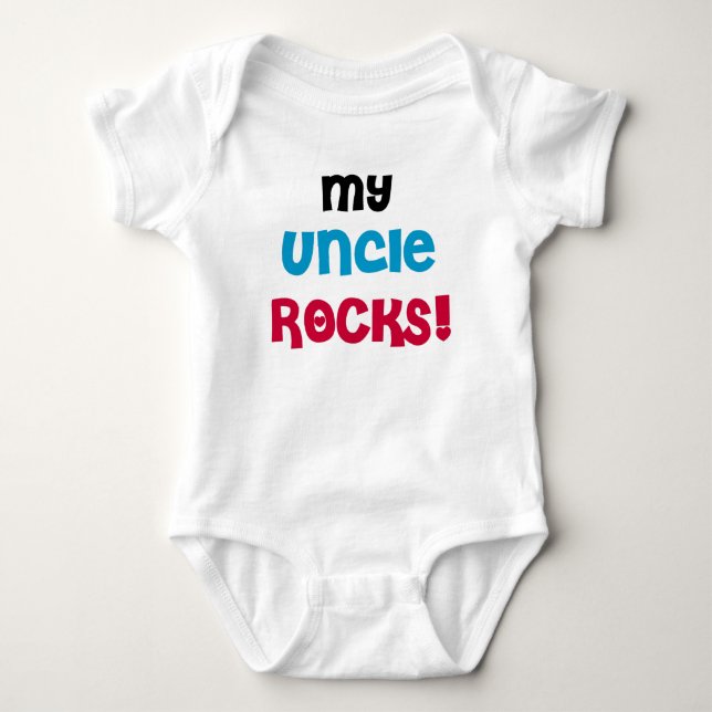 Min Uncle Vagga T-shirt (Framsida)