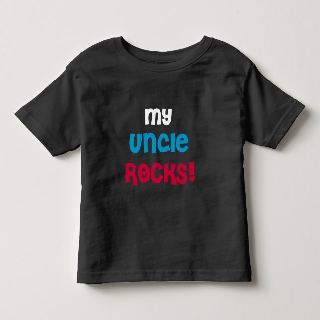 Min Uncle Vagga T Shirt (Framsida)
