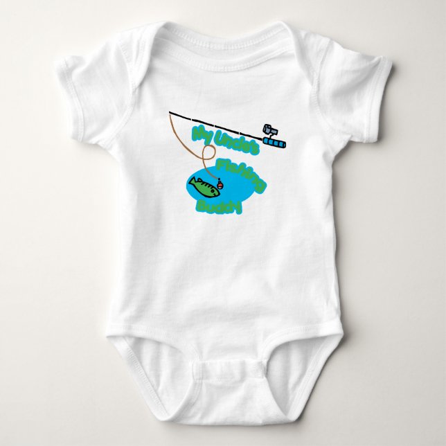 Min uncles Fiske Kompis Tee (Framsida)
