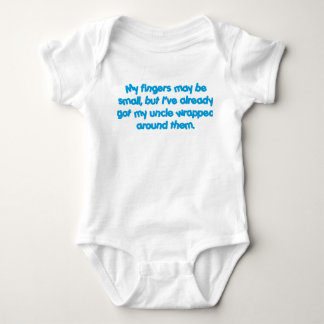 Min uncles Wrapped (blått) Tee Shirt