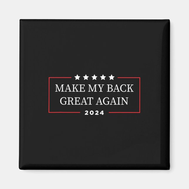 Min Underbar i ryggen igen 2024 - Lönsam skadereco Magnet (Framsidan)