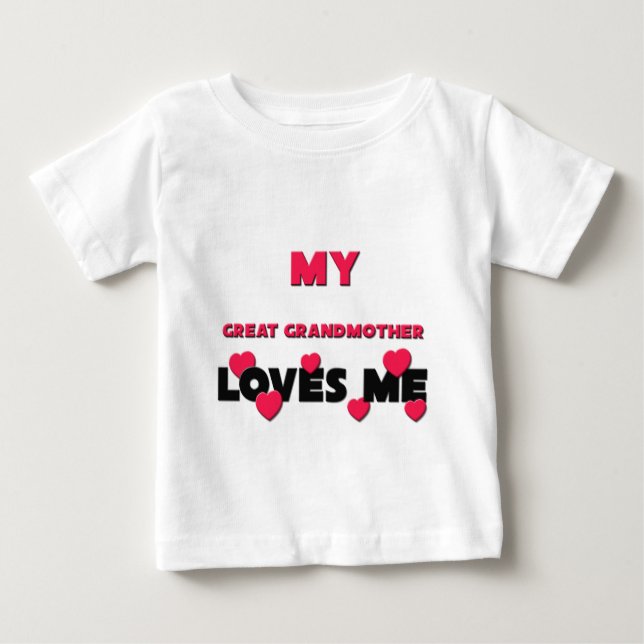 Min Underbara farmor Kärlek T-shirt (Framsida)