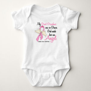 Min underbara mormor är en bröstcancer för ängel 2 tee shirt