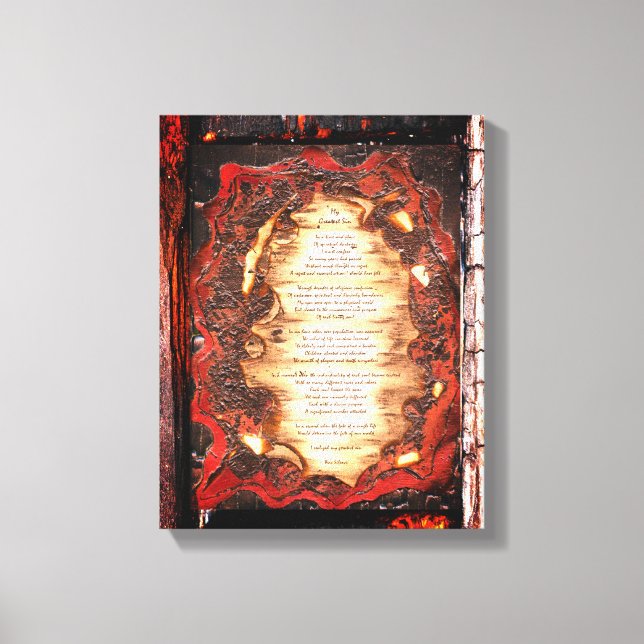 Min Underbarare Sin Canvastryck (Framsida)