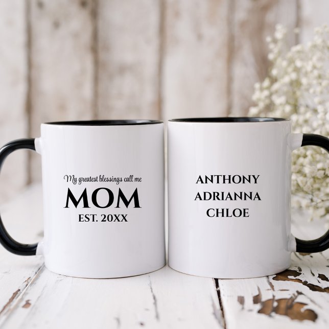 Min underbarare välsignelse kallar mig mamma mugg (Skapare uppladdad)