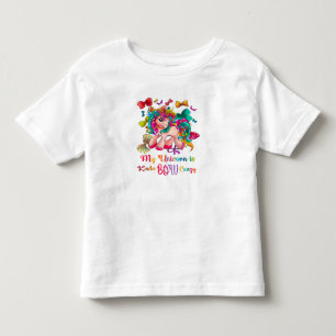 Min Unicorn är Kinda Bow Crazy för Småbarn T Shirt
