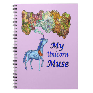 Min Unicorn Muse Anteckningsbok