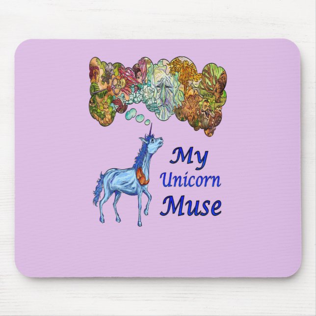 Min Unicorn Muse Musmatta (Framsidan)