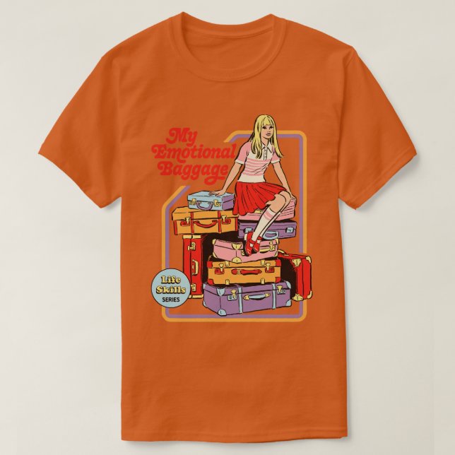 Min upphetsningsbagage t shirt (Design framsida)