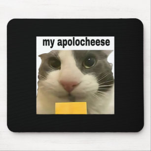 Min Ursäkt Roligt Katt Meme Hjärnrot Gen Z Humor Musmatta