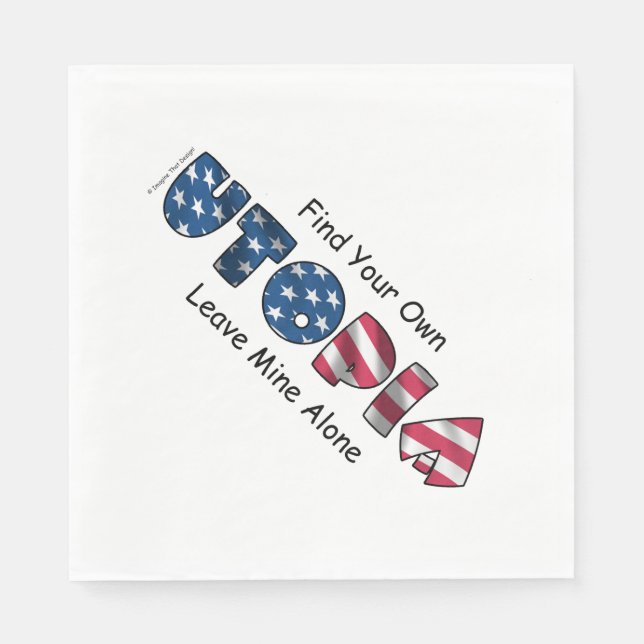 Min utopi pappersservett (Framsidan)