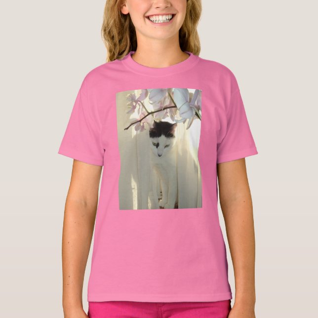 Min vackra Kattunge Tee Shirt (Framsida)