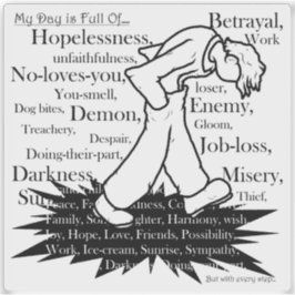 Min Väg är min egen1 Klistermärken