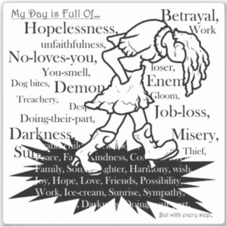 Min Väg är min egen 4 Klistermärken