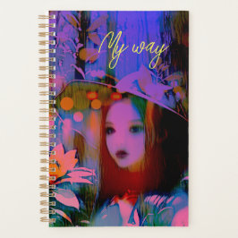 Min väg, en vacker kvinnlig abstrakt