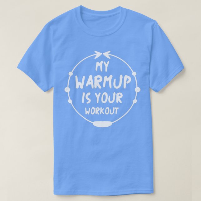 Min vaktup är din workout t shirt (Design framsida)
