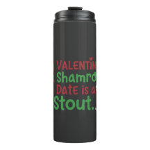 Min valentin är en Shamrock Rolig St. Patrick's Da