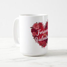 Min Valentine för evigt Kaffemugg