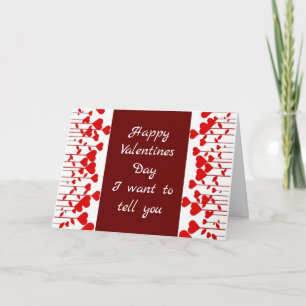 **MIN VALENTINE** MITT LIV HÄNDER MED DIG! KORT