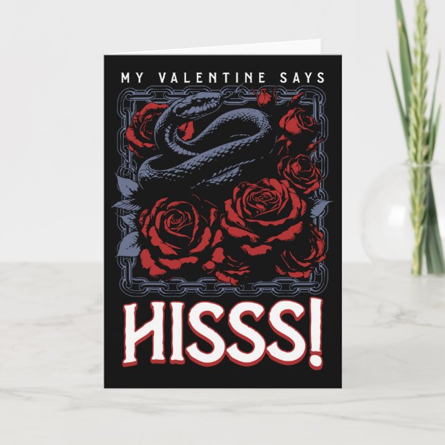 Min Valentine Säger5  Kort (Framsida)