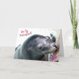 Min Valentine Seal Helgkort