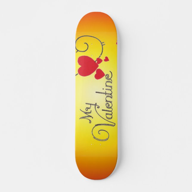 Min Valentine Skateboard (Framsida)