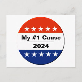 Min valfråga 2024 vykort