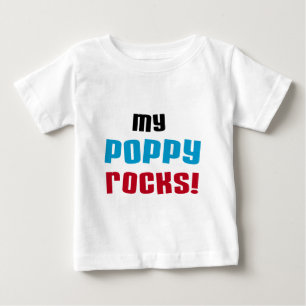 Min vallmo Sten T-shirts och presenter