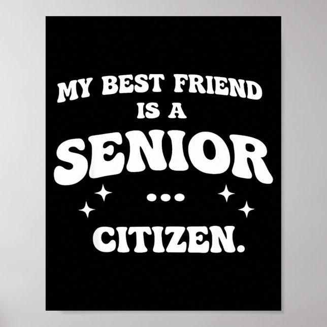 Min vän är senior poster (Framsidan)