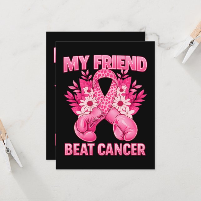 Min vän besegrade cancer inbjudningar (Fram/Back In Situ)