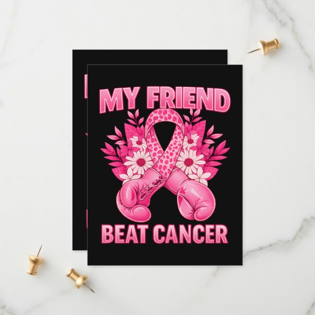 Min vän besegrade cancer spara datumet (Fram/Back In Situ)