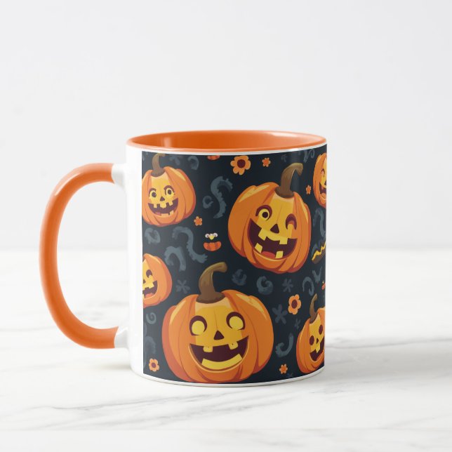 Min vän jack o lantern mugg (Vänster)