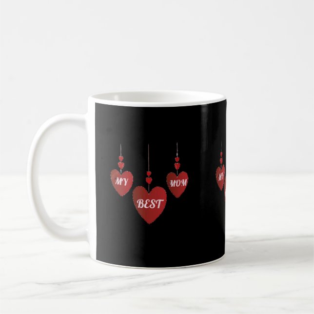 Min vän Klassisk mugg, 3,3 dl Kaffemugg (Vänster)