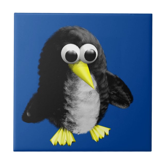 Min vän Pingguin Kakelplatta (Framsidan)