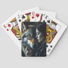 Min vän - Varg Casinokort