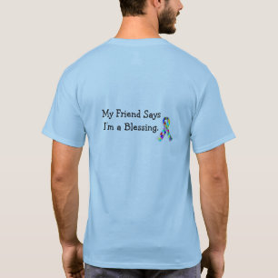 "Min vännågot att säga mig förmiddag AutismT-t T Shirt