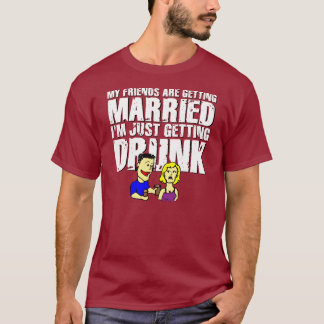 Min vänner är gifta sig tee shirt