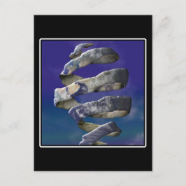 Min värld håller på att rasa vykort