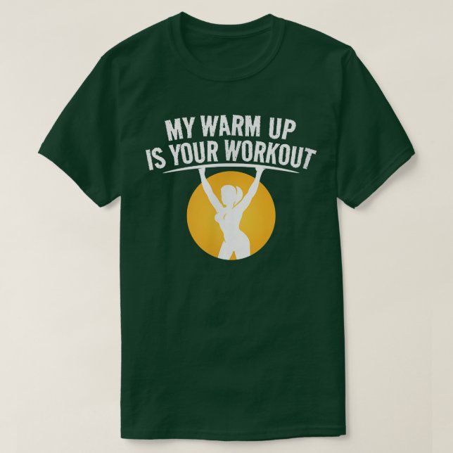 Min varma arm är din profetistiska träningsfilm. t shirt (Design framsida)