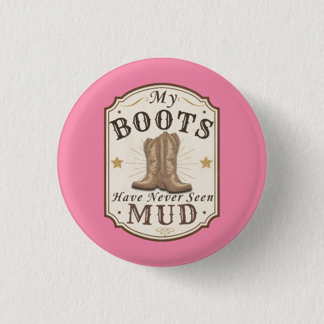 Min västerninspirerade boots-design har aldrig set knapp (Framsida)