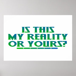 Min verklighet poster