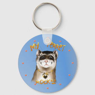 Min vessla vaggar Keychain Nyckelring